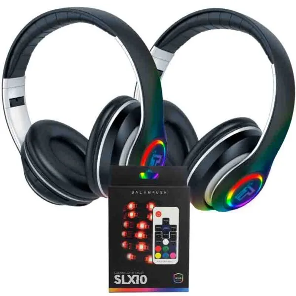 KIT DE AUDÍFONOS BLUETOOTH LIGHT-HEADSET CON TIRA LED BALAM RUSH